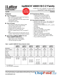 Datasheet LC4032V-5T48I manufacturer Lattice