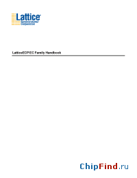 Datasheet LFECP20E-3F676C manufacturer Lattice
