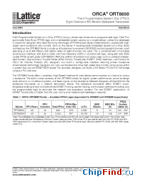 Datasheet ORT8850L-2BM680I manufacturer Lattice