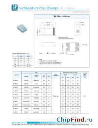 Datasheet BL-HJ031-TR manufacturer American Bright LED