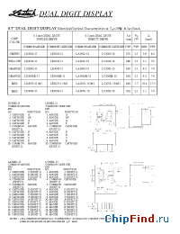 Datasheet LA3042R-15 manufacturer Ledtech