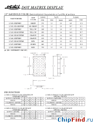 Datasheet LJ2421-13EWRN manufacturer Ledtech