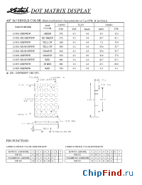 Datasheet LJ4063-M1FEWEW manufacturer Ledtech
