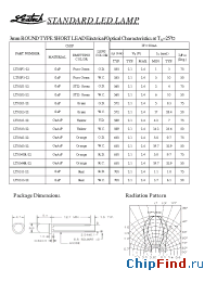 Datasheet LT0341R-22 manufacturer Ledtech