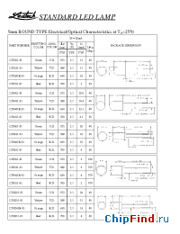 Datasheet LT4D41R-81 manufacturer Ledtech
