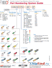 Datasheet 5SB200CO3K-48V-BP manufacturer LEDtronics