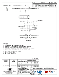 Datasheet DIS-1024-005A manufacturer LEDtronics