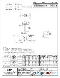 Datasheet DIS-1024-X07 manufacturer LEDtronics