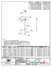 Datasheet L120TG6N производства LEDtronics