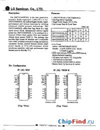 Datasheet GM71C4400DJ-70 manufacturer LG