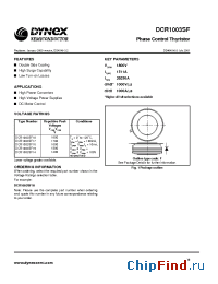 Datasheet DCR1003SF14 manufacturer Linear IS