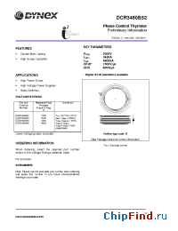 Datasheet DCR3480B52 manufacturer Linear IS