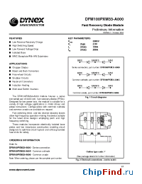 Datasheet DFM100PXM33-A000 manufacturer Linear IS