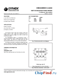 Datasheet DIM200MBS12-A000 manufacturer Linear IS