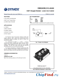 Datasheet DIM200WLS12-A производства Linear IS