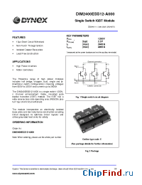 Datasheet DIM2400ESS12-A производства Linear IS