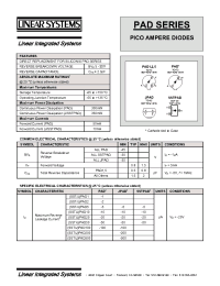 Datasheet JPAD manufacturer Linear IS