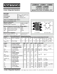 Datasheet LS3955 manufacturer Linear IS