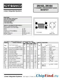 Datasheet LS3N164 manufacturer Linear IS