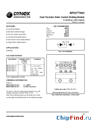 Datasheet MP02TT800-12 manufacturer Linear IS
