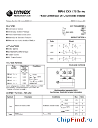 Datasheet MP03/175-10 manufacturer Linear IS