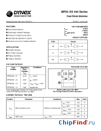 Datasheet MP03/440-16 manufacturer Linear IS