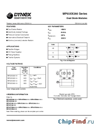 Datasheet MP03G260 manufacturer Linear IS
