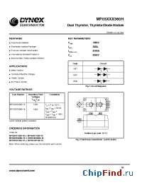 Datasheet MP03HBN360H manufacturer Linear IS
