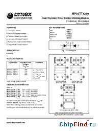 Datasheet MP03TT1250-XXW1 manufacturer Linear IS