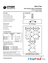 Datasheet MP03TT300-XXW1 manufacturer Linear IS