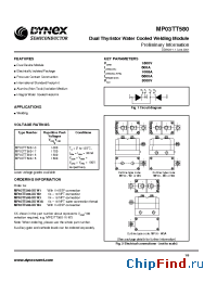 Datasheet MP03TT580-XXW1 manufacturer Linear IS