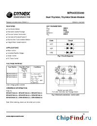 Datasheet MP04HBN490 manufacturer Linear IS
