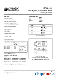 Datasheet MP04HBT490 manufacturer Linear IS