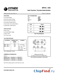 Datasheet MP04HBT590 manufacturer Linear IS