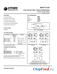 Datasheet MP04TT1400-25 manufacturer Linear IS