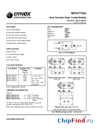 Datasheet MP04TT500-25 manufacturer Linear IS