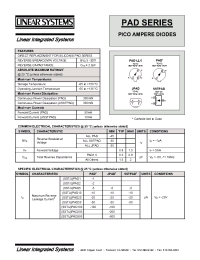 Datasheet SSTPAD200 manufacturer Linear IS