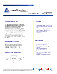Datasheet LND1086-2.9 manufacturer Linear Dimensions Designs