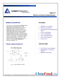 Datasheet LND1117-2.5 manufacturer Linear Dimensions Designs