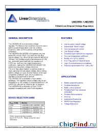 Datasheet LND2950-3.0 manufacturer Linear Dimensions Designs