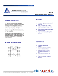 Datasheet LND324 manufacturer Linear Dimensions Designs