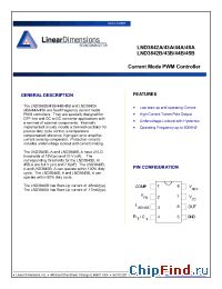 Datasheet LND3845A manufacturer Linear Dimensions Designs