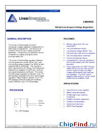 Datasheet LND48-adj manufacturer Linear Dimensions Designs