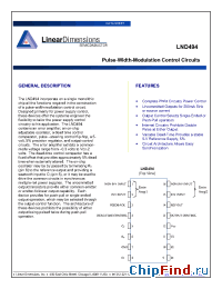 Datasheet LND494 manufacturer Linear Dimensions Designs