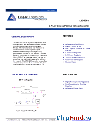 Datasheet LND5203-1.5 manufacturer Linear Dimensions Designs