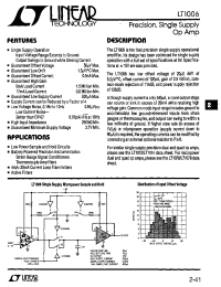 Datasheet LT1006ACJ8 manufacturer Linear