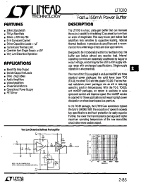 Datasheet LT1010CH manufacturer Linear