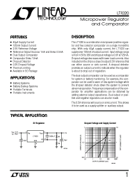 Datasheet LT1020CJ производства Linear