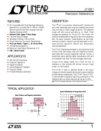 Datasheet LT1021-7 manufacturer Linear