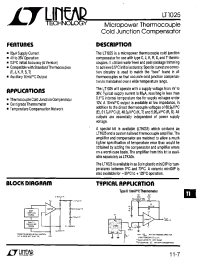 Datasheet LT1025AM manufacturer Linear